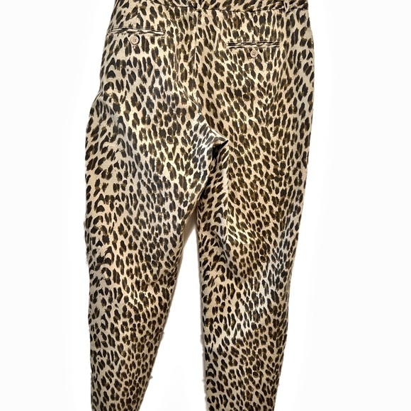 Larry Levine Brown and Black Capris with Relaxed Fit - Picture 4 of 5